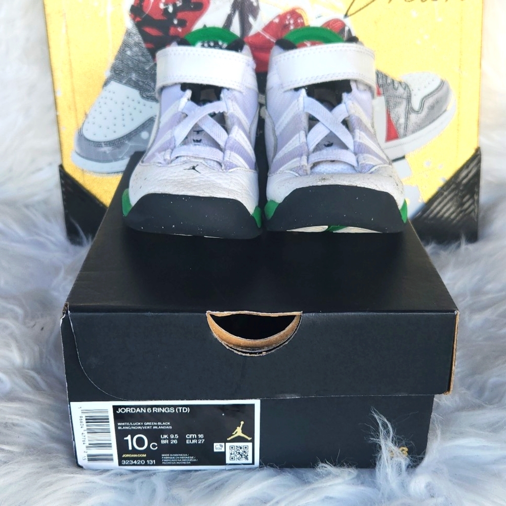 NIKE JORDAN 6 RINGS (TD) 10C EUC